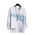 Mens Baggy Long Sleeve T Shirt Sports Crew Neck Tee Shirts Blouse Pullover Tops Round Neck Long Sleeve Men Casual Sweatshirts. 