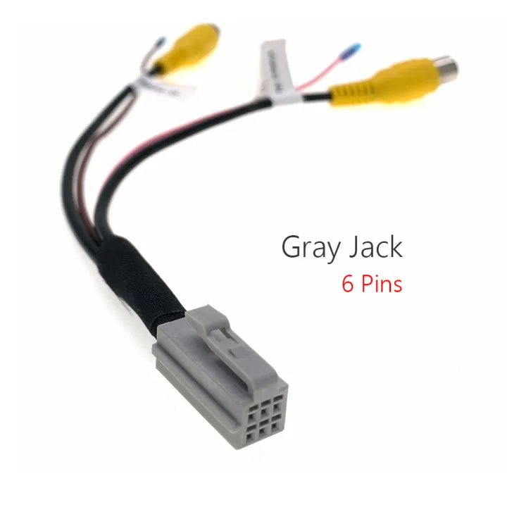 6%20Pin%20Car%20Radio%20Unlock%20Front%20And%20Rear%20Camera%20RCA%20Wire%20Harness%20Cable%20Adapter%20Wiring%20Connector%20Android%20Player%20-%20Image%202