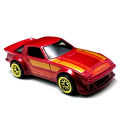 Hot Wheels (Mainline) Mazda RX-7 Chili Red, Scale - 1:64.