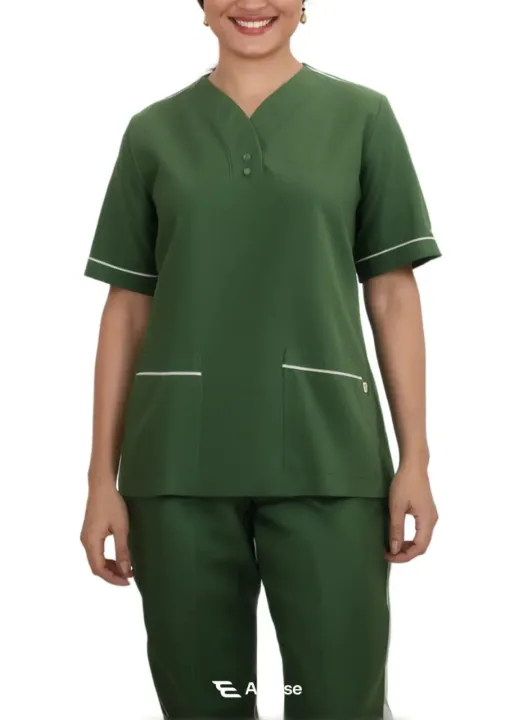Women%E2%80%99s%20Cotton%20Workwear%20Scrub%20Set%20with%20V-Neck%20Design%20Healthcare%20-%20Image%208