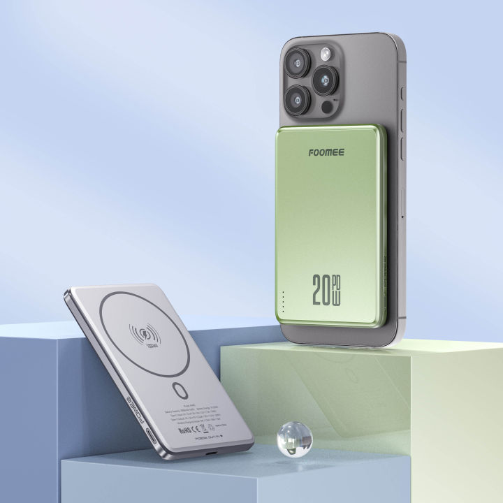 FOOMEE%20AM05%205000mAh%20Ultra-Thin%20Magnetic%20Wireless%20Power%20Bank%20-%20Image%205