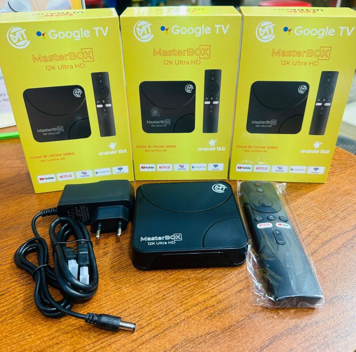 📺 Google TV Android Box | MasterBox – Upgrade Your TV to a Smart TV