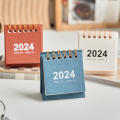 2023-2024 Mini Desk Calendar Ins Creative Pocket Portable Dual Daily Scheduler Table Planner Desktop Paper Decorations. 