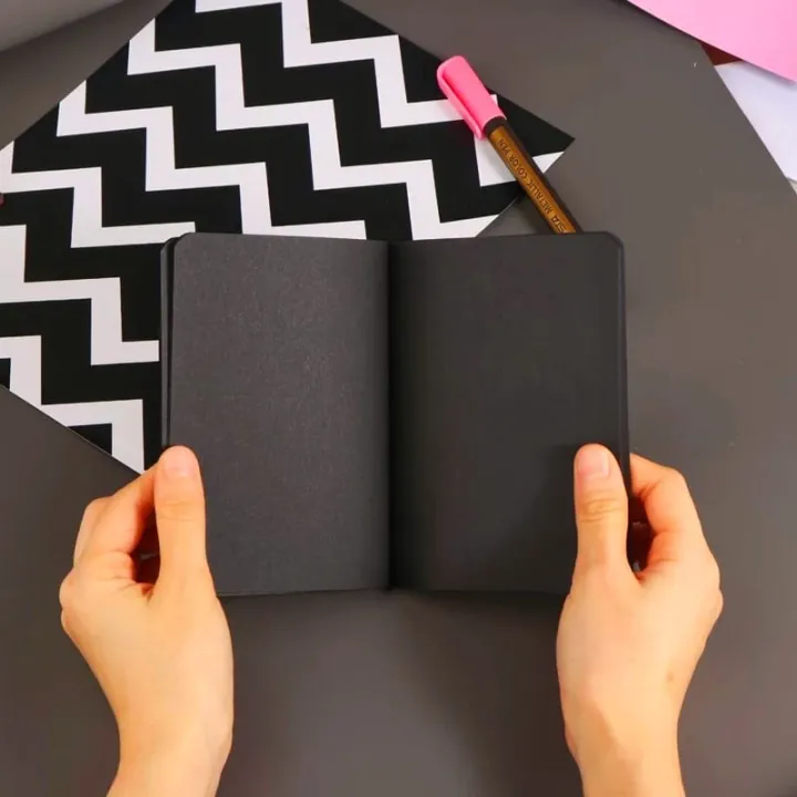 1%20Piece%20Vintage%20Student%20Sketching%20Sketchbook%204inch*3inch%20Black%20Kraft%20Paper%20Retro%20Pocket%20Sketch%20Art%20Book.%20-%20Image%205