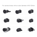 Camera Lens Cover Soft Silicone Protective Cap Replacement Accessories Fit for SLR DSLR Cameras.