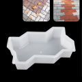 DIY Path Maker Concrete Molds Garden Pavement Mold Road Path Paving Brick Mould Sunlight Mall. 