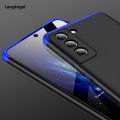 OriginaI GKK 360 Protection Case Dual Tone Front and Back Case Full Body Cover Samsung Galaxy S21. 