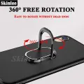 For infinix Smart 8 Plus Case Finger Metal Ring Kickstand Phone Case Car Holder Matte Soft Silicone Housing for infinix Smart8 Plus Phone Casing. 