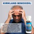 Kirkland Minoxidil 5% Topical Solution 60ml Extra Strength Hair Regrowth Treatment for Men Dropper Applicator Included. 