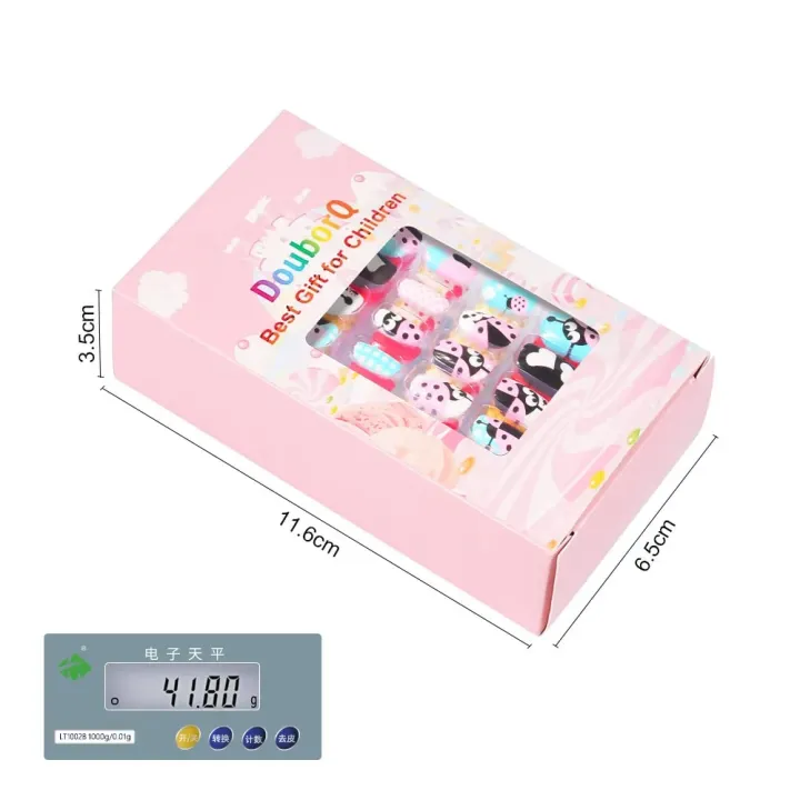 120Pcs%20Candy%20Child%20Nail%20Tips%20Kids%20False%20Nail%20Girls%20Cartoon%20Press%20on%20Nails%20Colorful%20Festival%20Full%20Cover%20Nails%20Cute%20Manicure%20Tools%20-%20Image%206