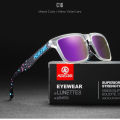 KDEAM 2022 Square Men's Polarized Sunglasses Outdoors Lifestyle Coating Sun Glasses New Matching Colors With Box. 