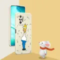 Cartoon Funny The Simpsons Case For Xiaomi Redmi Note 12 12S 12R 11 11T 11S 10 10S 9 8 8T Pro Plus 5G Liquid Rope Phone Cover. 