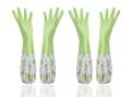 High Quality Multicolor Silicone Kitchen Dish Washing Hand Gloves Waterproof Long Sleeves 1 Pair.