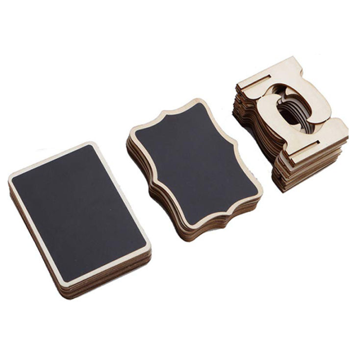 Mini%20Chalkboard%20Signs,%2020%20Pack%20Framed%20Small%20Chalkboard%20Labels%20with%20Easel%20Stand,%20Wooden%20Blackboard%20for%20Table%20Numbers,%20Food%20Signs,%20Wedding%20Signs,%20Message%20Board,Event%20Decorations%20-%20Image%203