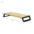 Monitor Stand Desk Portable Easy to Install Office Supplies Desk Shelf Riser.