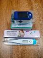 Pulse Oximeter Fingertip And thermometer Combo Offer. 