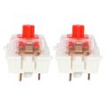 TWEXQNY 20Pcs Plastic For Cherry Red 3 Pin MX RGB Mechanical Switch Keyboard Replacement.