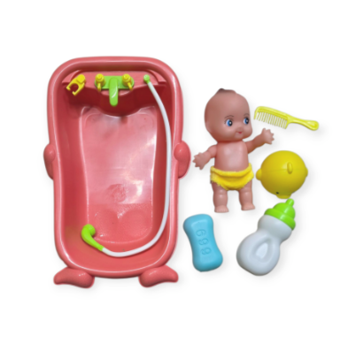 Baby%20bathtub%20toy%20Ur%20Simulated%20Infant%20Early%20Educational%20Play%20Set%20Doll%20Handmade%20Baby%20Bath%20Bathtub%20Baby%20Bath%20Toys%20Pretend%20Play%20Bath%20Tub%20Water%20Toys%20SetPlastic%20Bathtub%20Cute%20Baby%20-%20Image%202