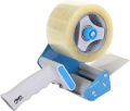 Packing Tape Dispenser Gun, Pacific Mailer 2 Inch Tape Gun Dispenser with 2 Inch Carton Packing Tape, Lightweight Industrial Side Loading Tape Dispenser.