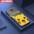 JIUMOO For Samsung J5 2015 Samsung J5008 Samsung J5009 Case Cartoon Cute Pikachu Thin Frosted Transparent Cover Lens Camera Protect Edge Full Cover Casing Hard Cases. 