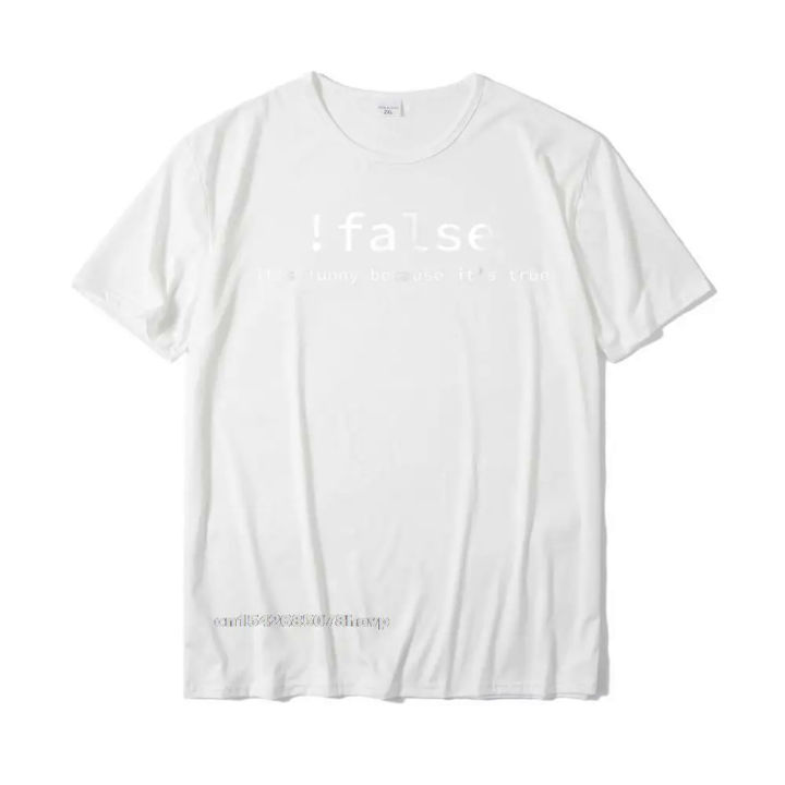 Funny%20False%20Programming%20Coding%20T-Shirt%20For%20Programmers%20Tshirts%20T%20Shirt%20Family%20Cotton%20Printed%20On%20Simple%20Style%20Men%20-%20Image%209