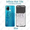 For Infinix Hot 10s Full Body Housing With Camera Glass (LCD Frame, Side/Middle Frame, Back Panel/Backshell).