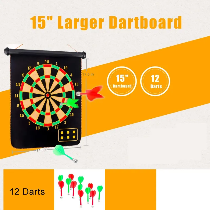 Magnetic%20Dart%20Board,%2015"%20Double-Sided%20Magnetic%20Dart%20Game%20Set%20with%206%20Darts%20Flights%20Safe%20Indoor%20&%20Outdoor%20Games%20Toy%20Gift%20for%20Kids%20and%20Adults%20-%20Image%207