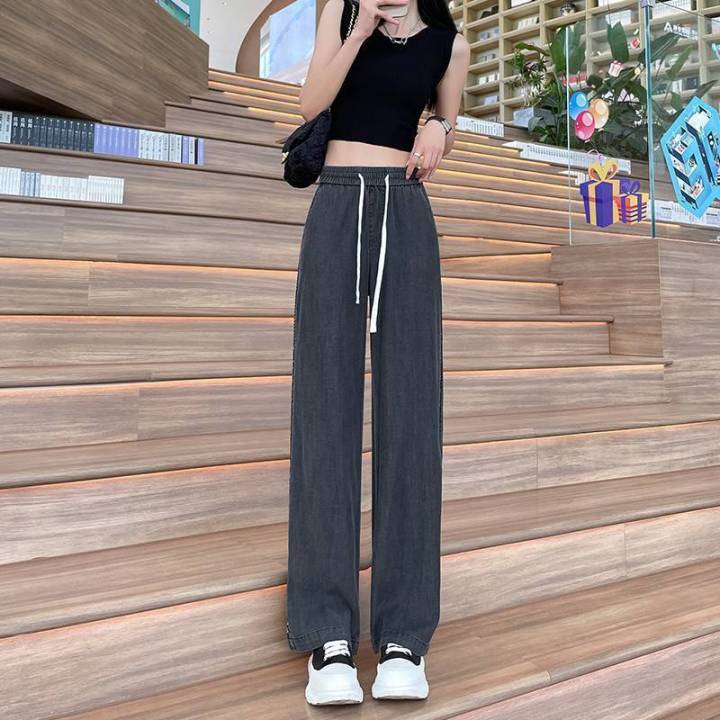 Thin%20Tencel%20jeans%20women's%202024%20summer%20new%20loose%20and%20thin,%20fashionable%20and%20versatile,%20casual%20wide-leg%20pants%20trend%20-%20Image%204
