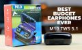 M10 tws Wireless Earphone Touch Bluetooth Earplug In Ear Stereo Sport Headsets cvc8.0 Digital Display Black Good If With No Reduction Headphones By QdelOh8e.