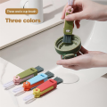Cup Multi-Functional Cup Mouth Scrubber Rotatable Kitchen Cleaning Brush Gadgets Cup Lid Cleaner Easy Install Blue. 