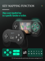 DATA FROG SF 2000 Handheld Game Console Built-in 6000 Games Classic Mini Retro Portable Video Game Players Support AV Output.