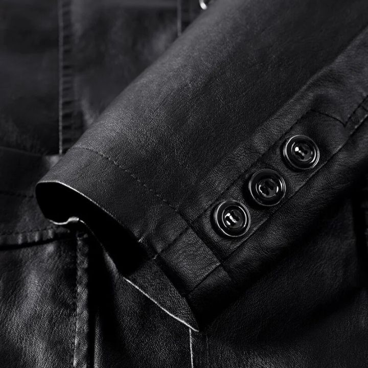 Spring%20New%20Black%20PU%20Suit%20Jacket%20Men's%20Fashion%20Slim%20Leather%20Jacket%20Business%20Casual%20Blazers%20Coat%20Red%20Blue%20Khaki%20-%20Image%203