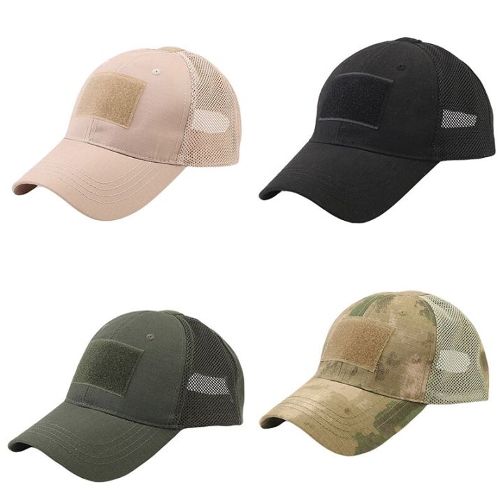 Camouflage%20Military%20Baseball%20Caps%20Traf%20Mesh%20Tactical%20Army%20Sport%20Adjustable%20Snapback%20Contractor%20Dad%20Hats%20Men%20Women%20-%20Image%204