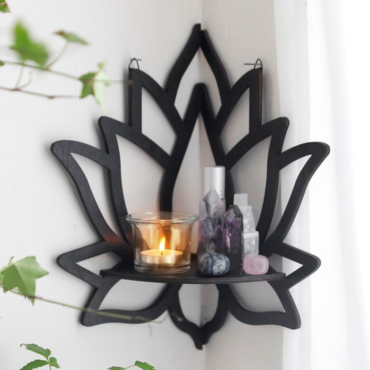 Lotus%20Crystal%20Corner%20Shelf%20Crystal%20Shelf%20Display%20Black%20Wooden%20Wall%20Shelves%20Essential%20Oil%20Shelf%20Witchy%20Decor%20Aesthetic%20Spiritual%20-%20Image%207