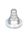 2Pcs  Food Grade Silicone BPA Free Standard Neck Baby Nipples (6m+). 