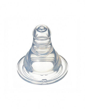2Pcs%20%20Food%20Grade%20Silicone%20BPA%20Free%20Standard%20Neck%20Baby%20Nipples%20(6m+)%20-%20Image%202