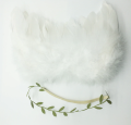 Newborn Photography Angel Wings Costume (White Color). 