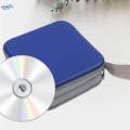 CD Case CD Wallet Holder CD Protection Disc Storage Bag Dustproof Packing Capacity Disc Blue. 