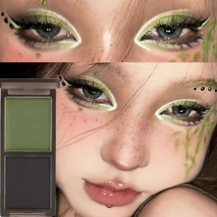 Two-color%20Eyeshadow%20Palette%20Long%20Lasting%20Easy%20To%20Color%20Matte%20Red%20Black%20Eye%20Shadow%20Shimmer%20Eyeshadow%20Pigments%20Makeup%20Cosmetics%20-%20Image%203