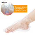 Fashions 100PCS Transprent Disposable Foot Bags Bath Liner Detox SPA Wax Covers Foot Care Tools Paraffin Bath Gloves Socks Hand Care Tool.