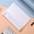 A4 File Bag 20/30 Pages Data Book Large Capacity File Folder Portfolio Office Stationery Insert Folder Document Storage Bag. 