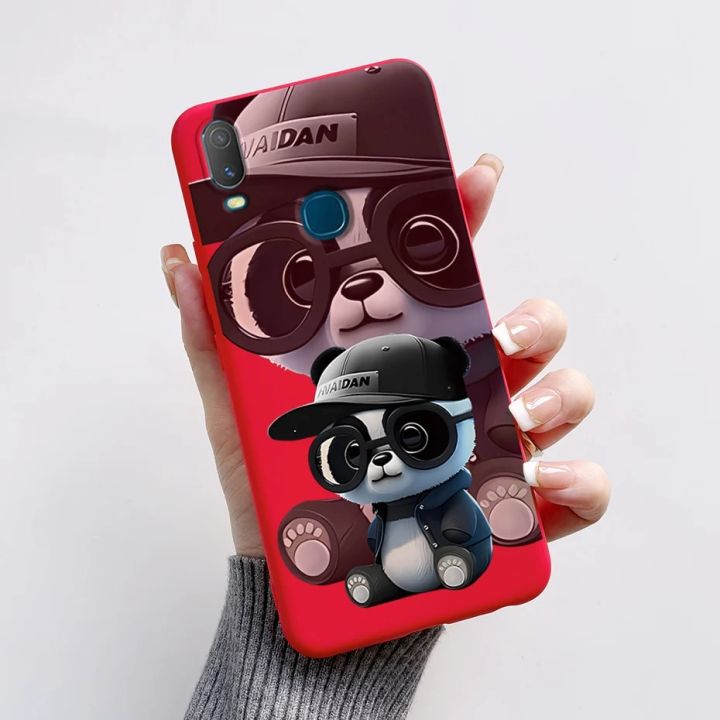 Phone%20Case%20For%20Vivo%20Y11%202019%20Cover%20Vivo%201906%20Slim%20Soft%20TPU%20Bumper%20Silicone%20Capas%20For%20VivoY11%20Y%2011%202019%20Cartoon%20Panda%20Back%20Cover%20-%20Image%204
