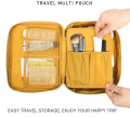 Waterproof Multifunctional Makeup Organizer Bag for Girls - Large Capacity Portable Cosmetic Bag for Female - Travel Make up Bags and Organizers for Women New Collection.