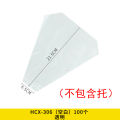 Sandwich Wrapping Paper Disposable Sandwich Plastic Transparent Baking Triangle Cake Bread Packaging Bag 100. 