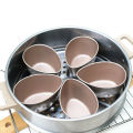 Steamed Egg Bowl Egg Shape Bowl Stainless Steel Heat Resistant Metal Food Serving Mixing Poached Egg Bowl Kitchen Supplies Huiye. 