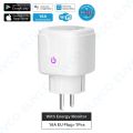 16A EU UK WiFi Smart Plug Socket With wer Monitor 10A US Plug SmartLife APP Voice Control Works With Alexa Google Home.