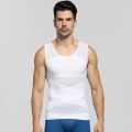 Chest Compression Vest Men Gynecomastia Body Shaper Sleeveless Posture Corrector Slimming Waist Control Tummy Trimmer Mesh Tops.