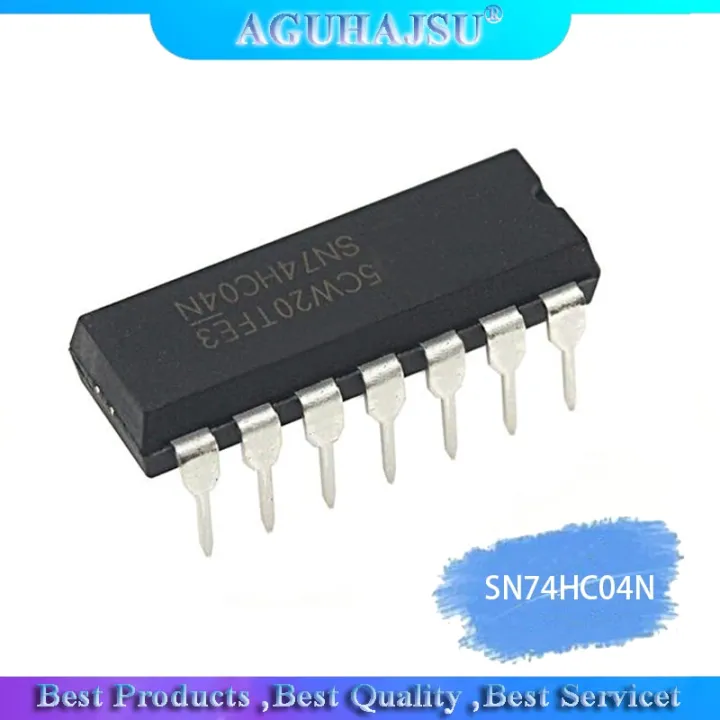 【Hey my home】SN74HC04N DIP14 SN74HC04 DIP 74HC04N Six-way inverter In-line DIP14 integrated circuit