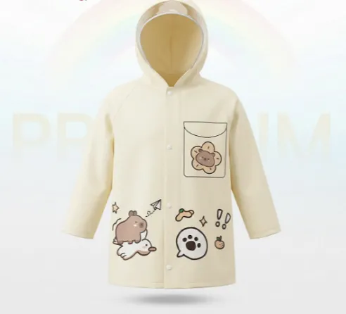 Children's%20Raincoat%20Girls%20Boys%20Kindergarten%20Preschool%20Elementary%20School%20Preschool%20Backpack%20Location%20Waterproof%20Raincoat%20for%20Kids%20-%20Image%203