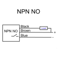 Inductive Proximity Sensor SN04-N Normally Open Detection Approach Switch NPN NO with TL SN Bracket Easy Install (4 Pack).
